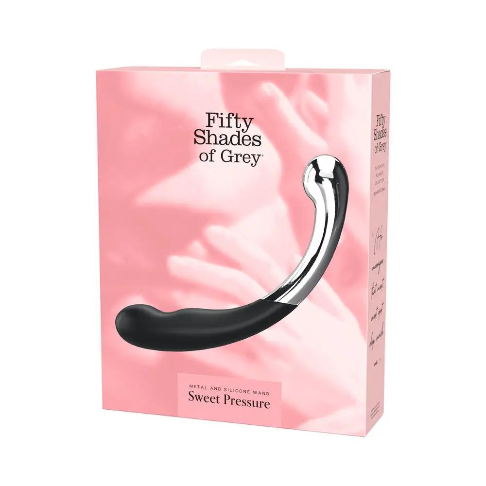 Fifty Shades of Grey Sweet Pressure Silicone & Metal Wand by Fifty Shades of Grey