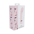 Loveline Divine Rechargeable Silicone Ribbed G-Spot Vibrator Pink by Shots