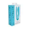 Loveline Amour Rechargeable Silicone Dual Motor Vibrator Blue by Shots