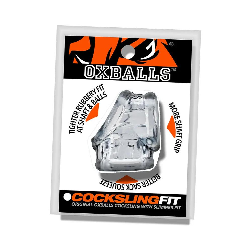 Oxballs Cocksling Fit Sling Clear by Oxballs