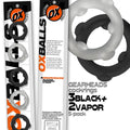 Oxballs Gearheads 5-Pack Spinner Rings Black/Vapor by Oxballs
