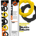 Oxballs Gearheads 5-Pack Spinner Rings Yellow/Black by Oxballs