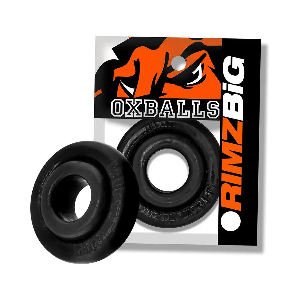 Oxballs Rimz Big Single Ring Black by Oxballs