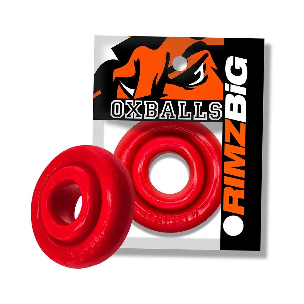 Oxballs Rimz Big Single Ring Red by Oxballs