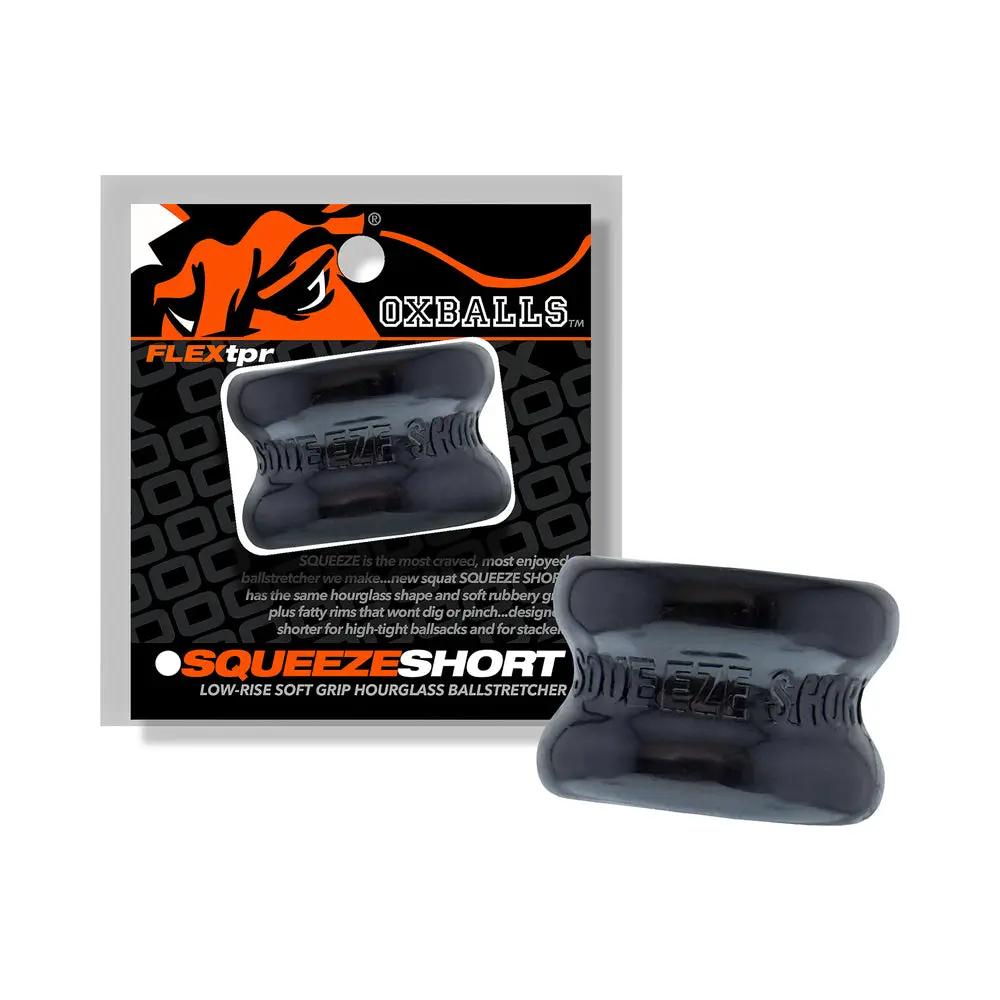 Oxballs Squeeze Short Ballstretcher Black by Oxballs