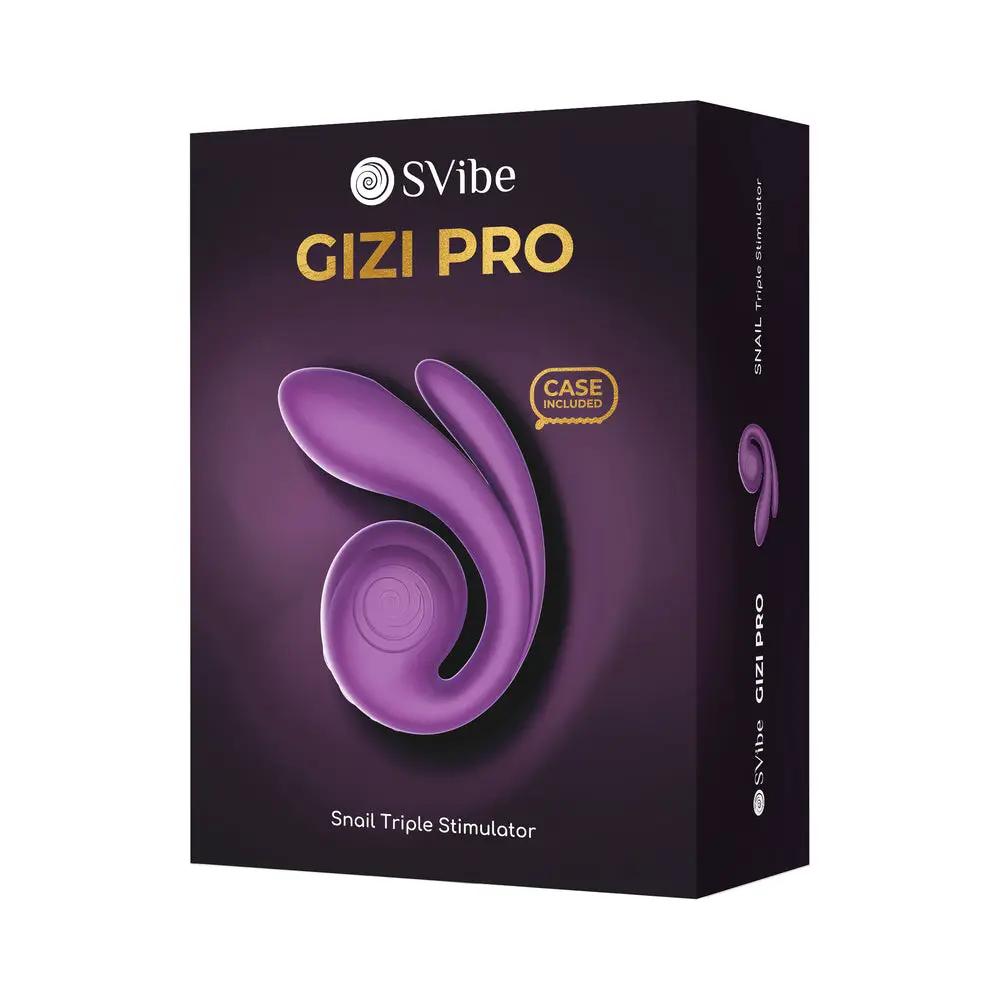 SVibe Snail Gizi Pro Vibrator Grape by SVibe