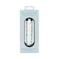 Clarity Seraphic Ripple Glass Dildo by Creative Conceptions