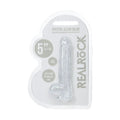 RealRock Realistic 5 in. Dildo with Balls Clear by Shots
