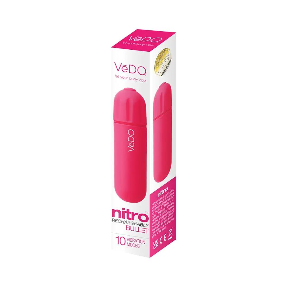 VeDO Nitro Rechargeable Bullet Vibe Pink by VeDO