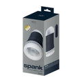 VeDO Spank Rechargeable Vibrating Stroker Clear by VeDO