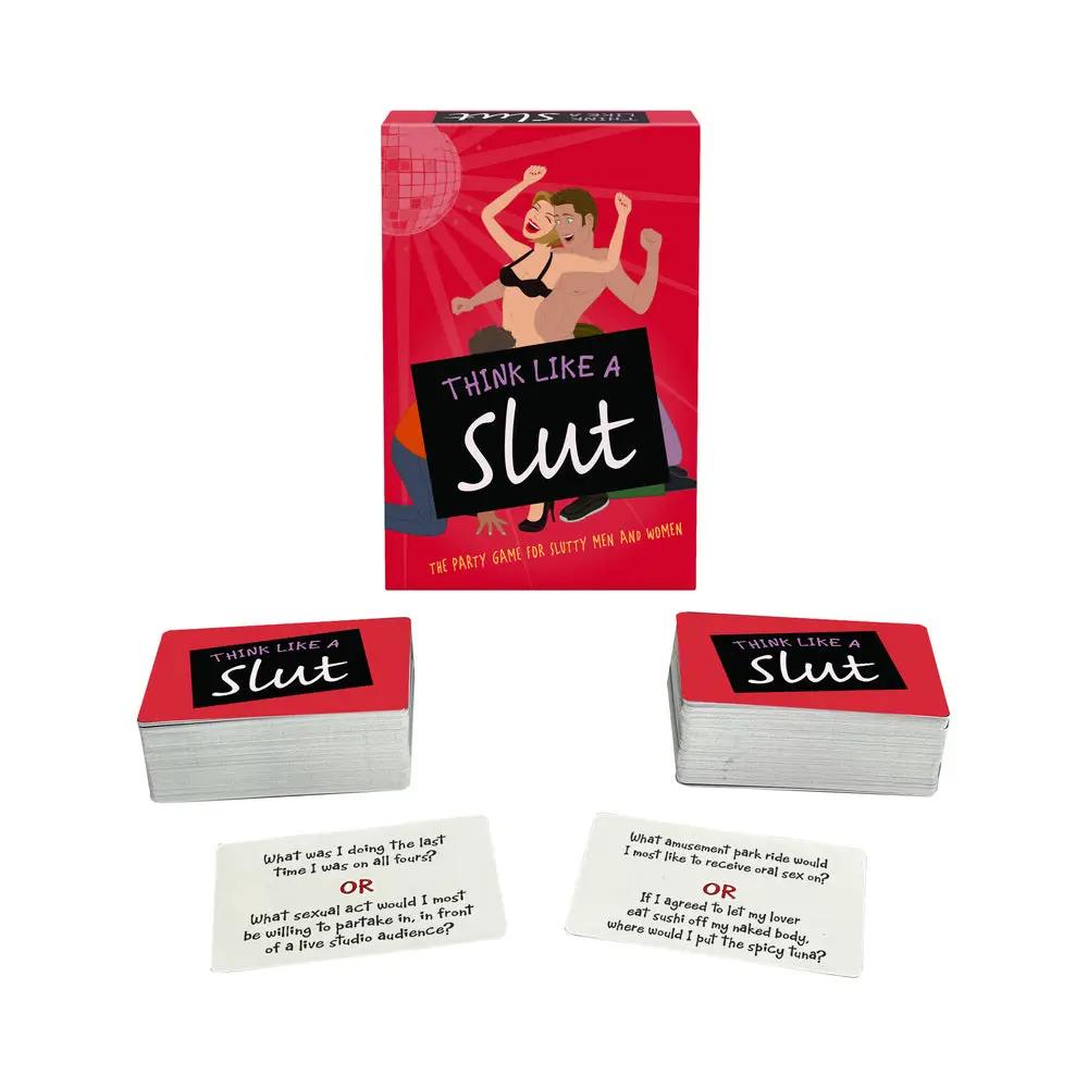 Think Like A Slut Card Game by Kheper Games