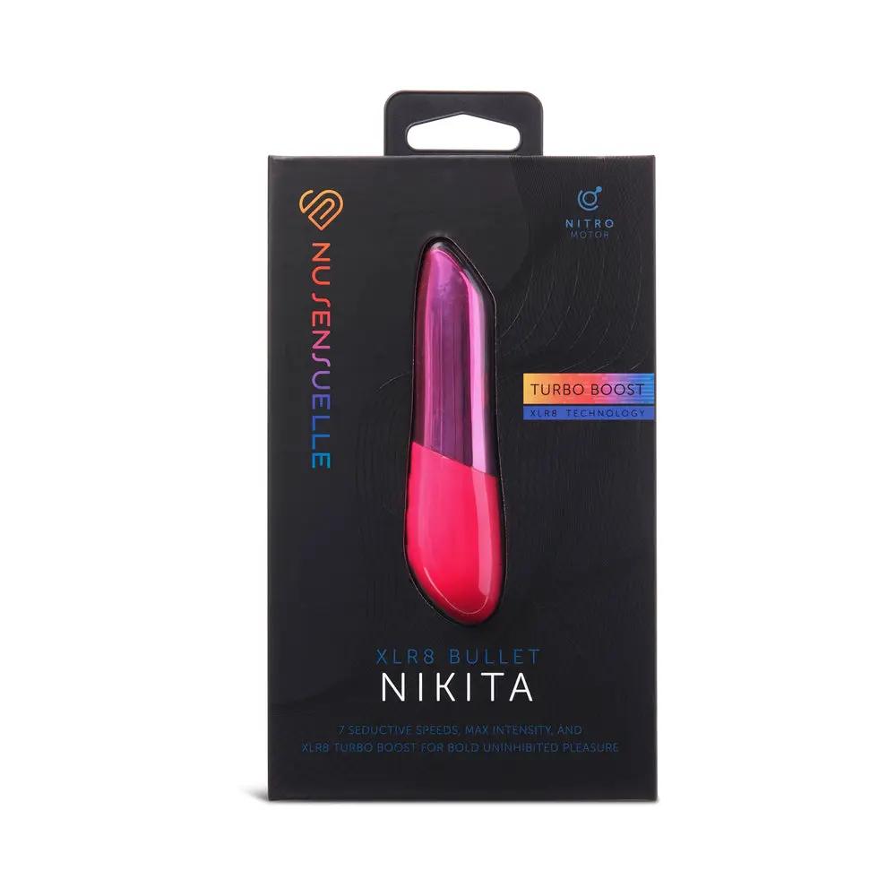 Nu Sensuelle Nikita Bullet with Nitro Motor Deep Pink by Nu Sensuelle