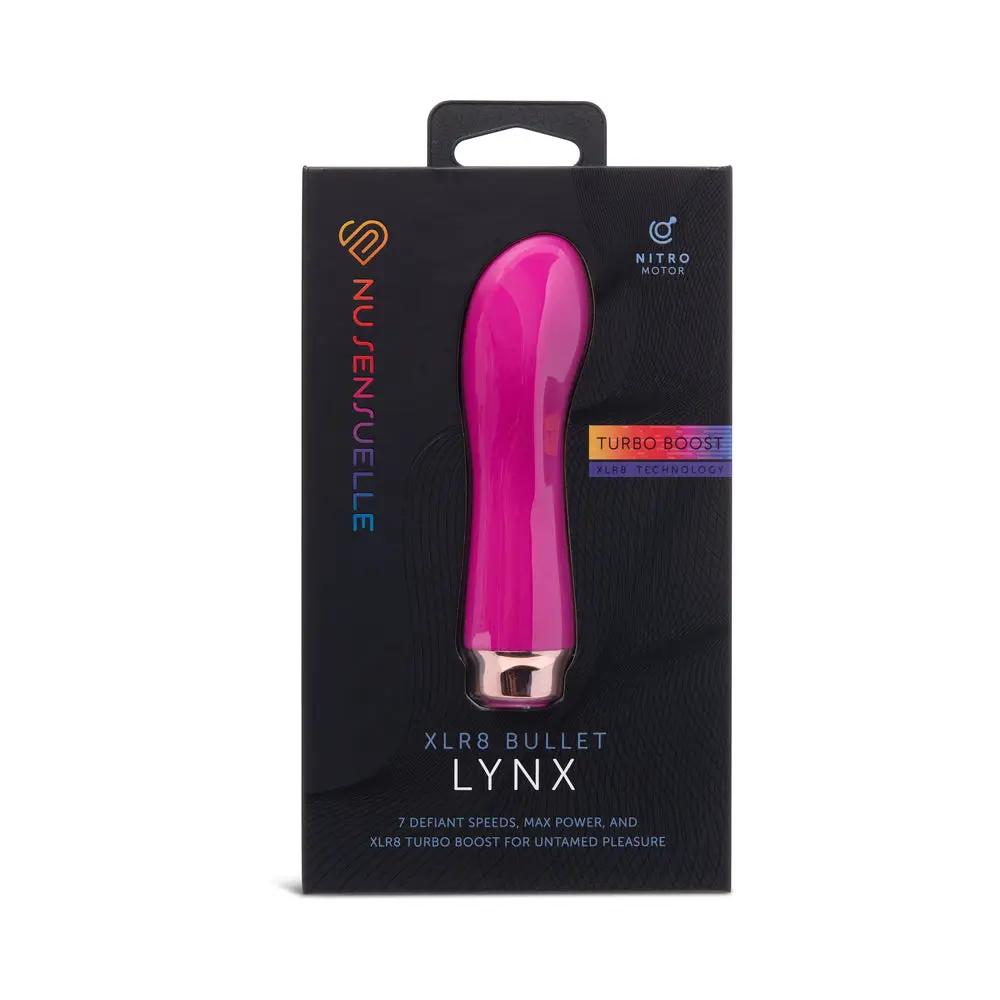 Nu Sensuelle Lynx Bullet with Nitro Motor Magenta by Nu Sensuelle