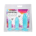 Crystal Jellies Anal Starter Kit Teal by Doc Johnson