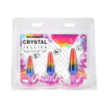 Crystal Jellies Anal Trainer Set S/M/L Rainbow by Doc Johnson