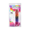 Crystal Jellies 7.5 in. Dong Rainbow by Doc Johnson