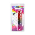 Crystal Jellies 8.5 in. Dong Rainbow by Doc Johnson