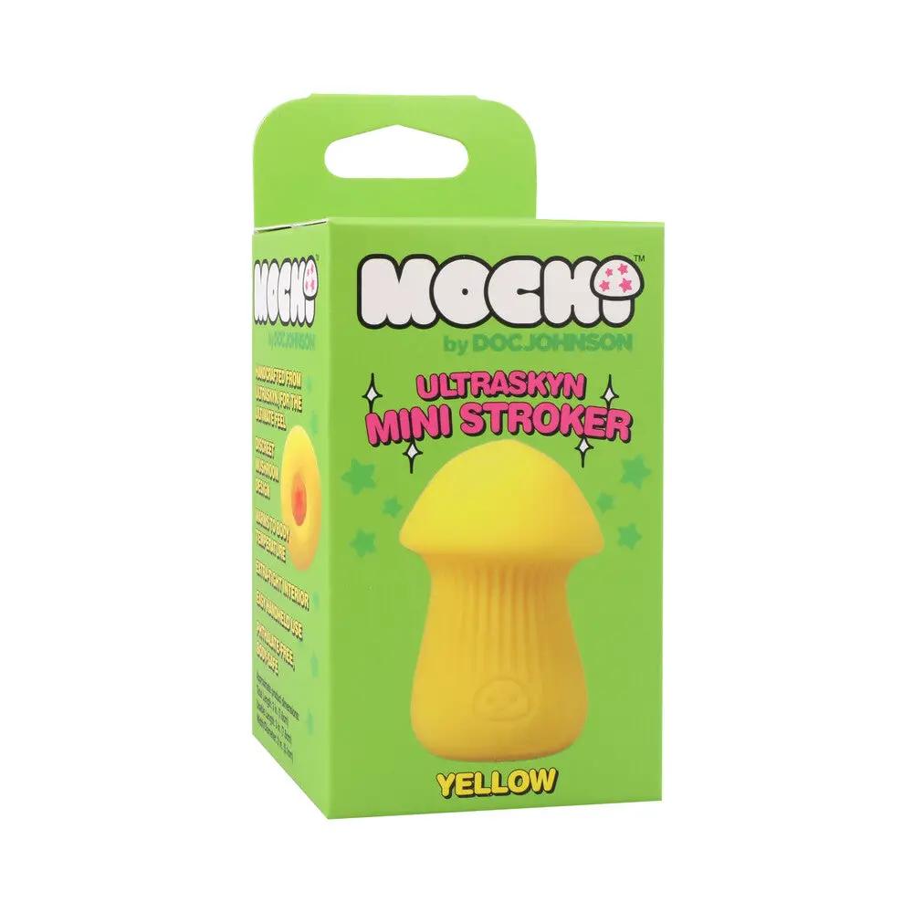 Mochi ULTRASKYN Mini Stroker Yellow by Doc Johnson