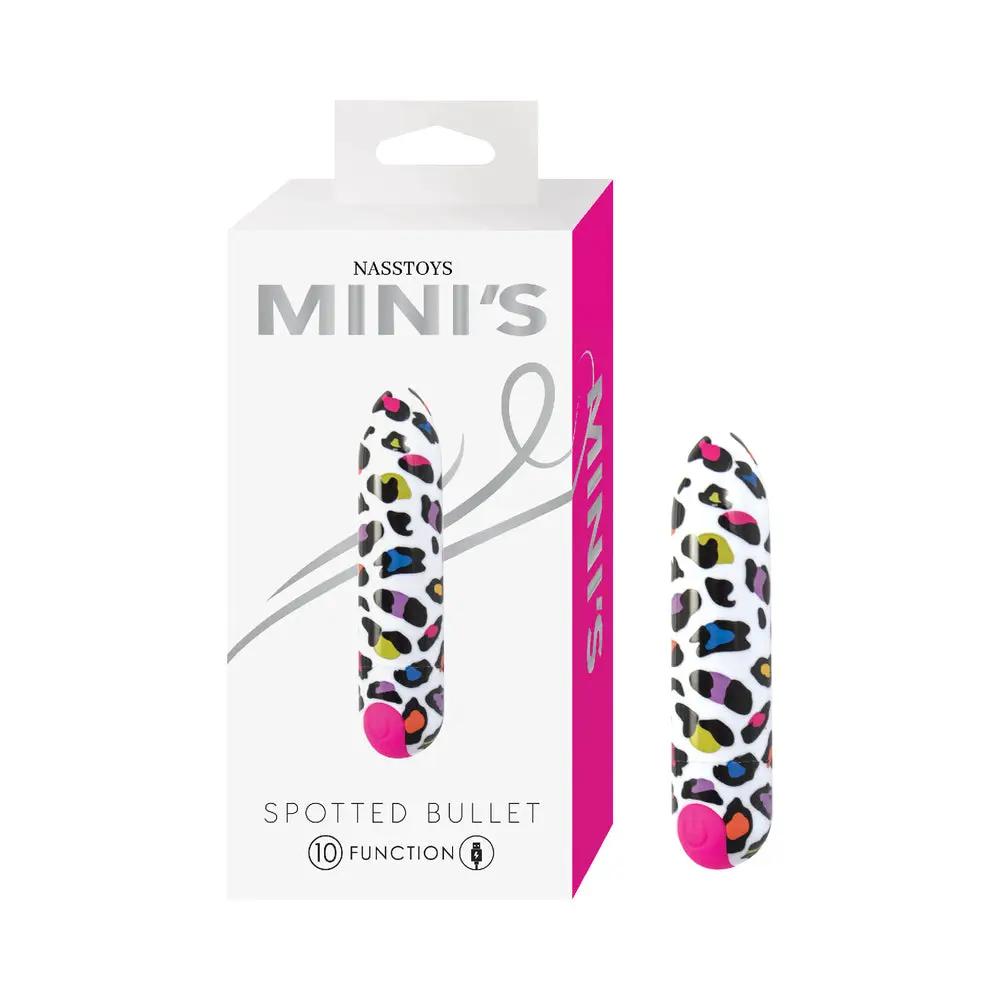 Nasstoys Mini's Spotted Bullet White by Nasstoys