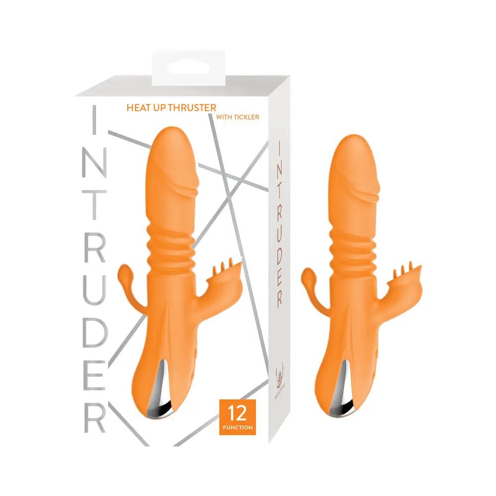 Intruder Heat Up Thruster with Tickler Orange by Nasstoys