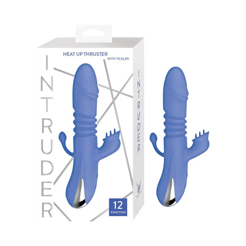 Intruder Heat Up Thruster with Tickler Blue by Nasstoys