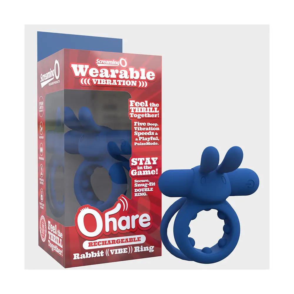 Screaming O Rechargeable Ohare Blue by Screaming O