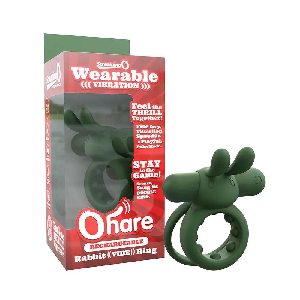 Screaming O Rechargeable Ohare Green by Screaming O