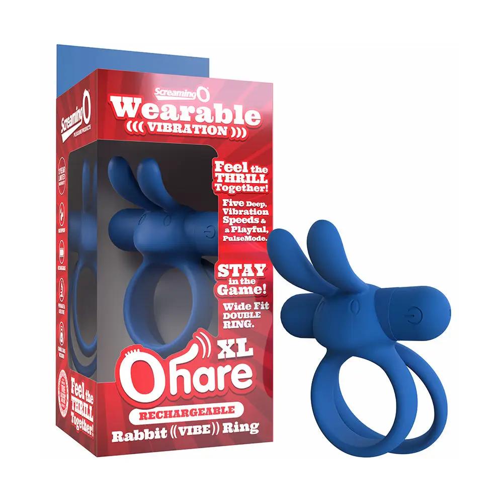 Screaming O Rechargeable Ohare XL Blue by Screaming O