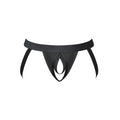 Male Power Open Ended Jock Open Black S/M by Male Power