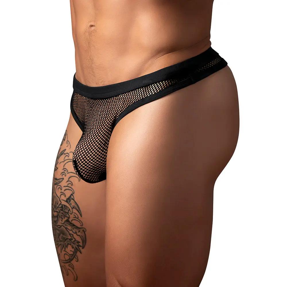 Male Power Fishnet 2.0 Bong Thong Black L/XL by Male Power