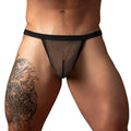 Male Power Fishnet 2.0 G-String Black O/S by Male Power