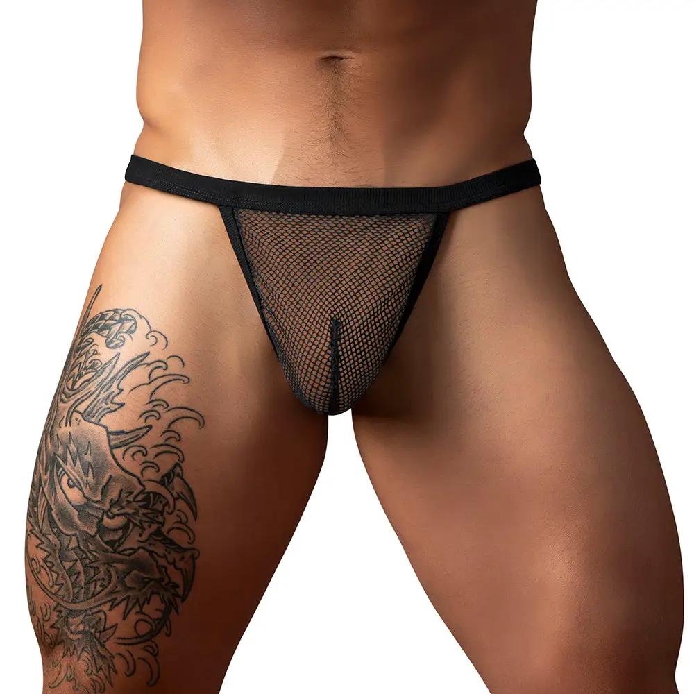 Male Power Fishnet 2.0 G-String Black O/S by Male Power