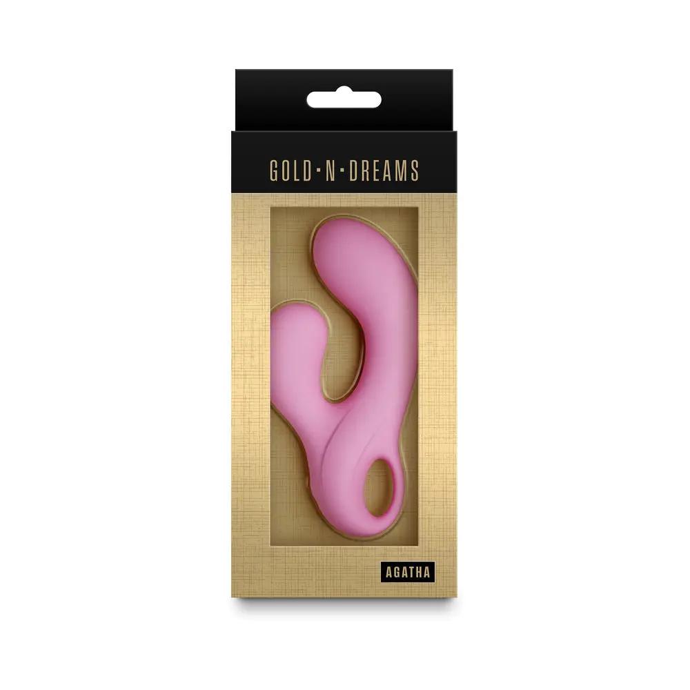Gold-n-Dreams Agatha Rose Quartz by NS Novelties