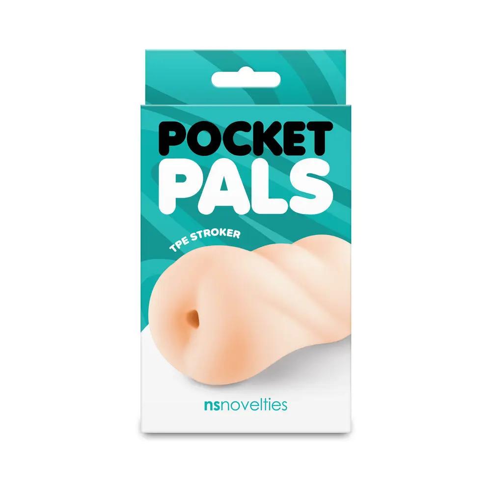 Pocket Pals Anal Stroker Beige by NS Novelties