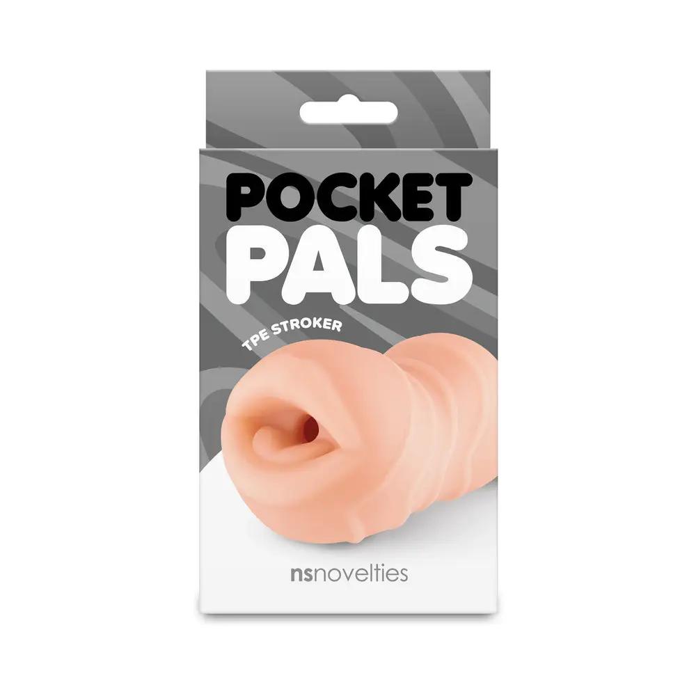 Pocket Pals Mouth Stroker Tan by NS Novelties