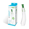 Glas Eggplant Ecstasy 7.25 in. Glass Dildo by Electric Eel