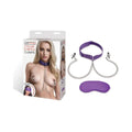 Lux Fetish Collar & Nipple Clamps by Electric Eel