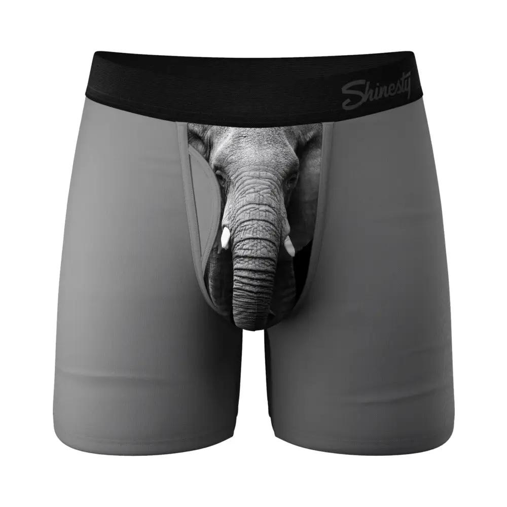 Shinesty The Junk In The Trunk Elephant Ball Hammock Pouch Underwear with Fly XS by Shinesty