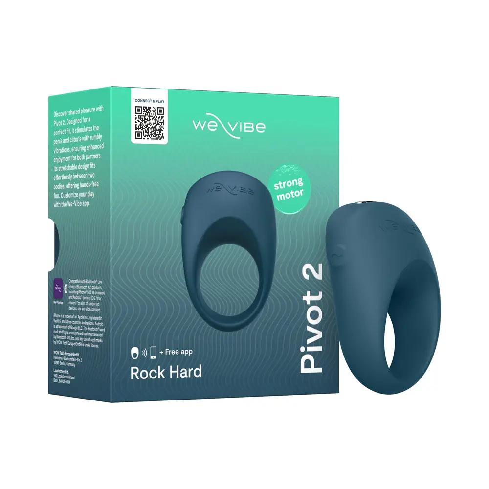 We-Vibe Pivot 2 Vibrating Couples Ring Slate by We-Vibe