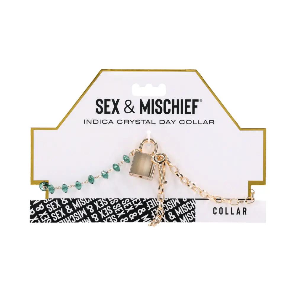 Sportsheets Sex & Mischief Indica Crystal Day Collar by Sportsheets