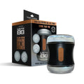 MSTR B8 Clear-View Vibrating Dual End Stroker, Double Play Pro by Global Novelties