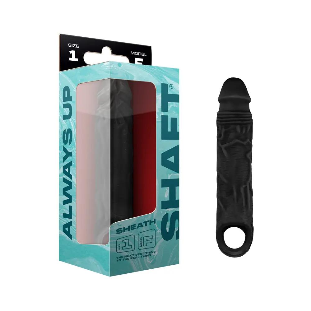 Shaft Model F: Sheath Size 1 Black by Shaft
