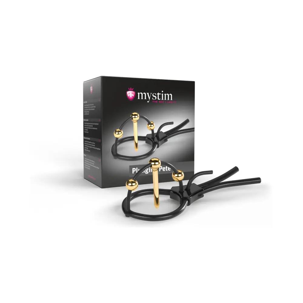 Mystim Plunging Pete Corona Glans Strap with Urethral Sound by Mystim