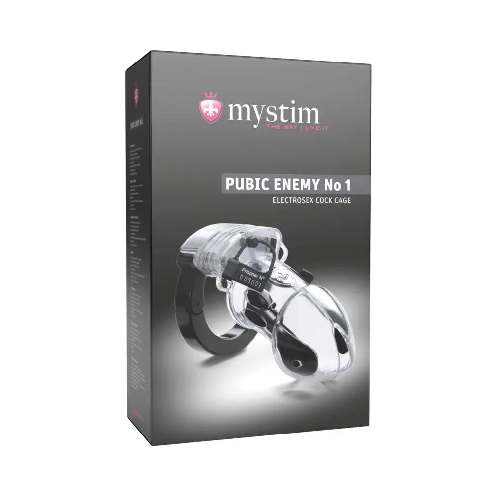 Mystim Pubic Enemy No 1 Electrosex Cock Cage by Mystim
