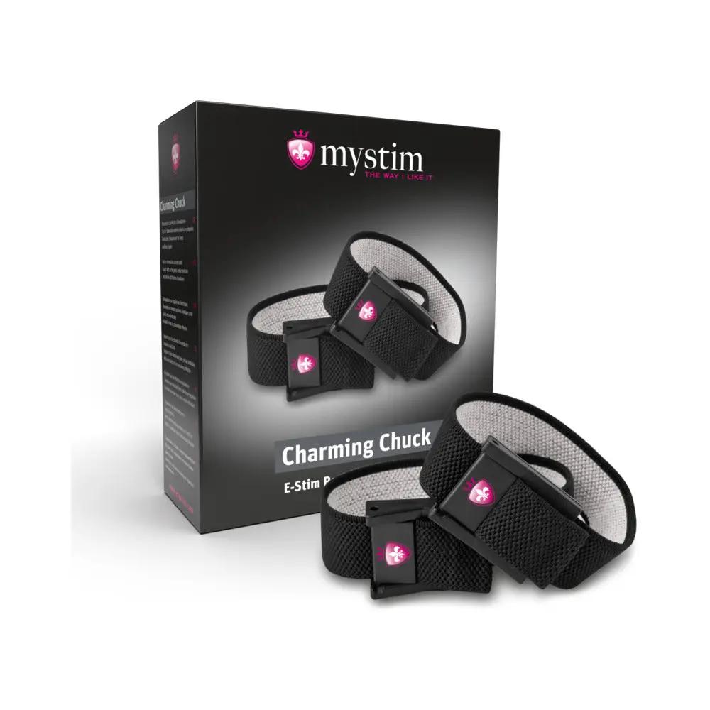 Mystim Charming Chuck 2-Piece Strap Set with 2mm Adapter by Mystim