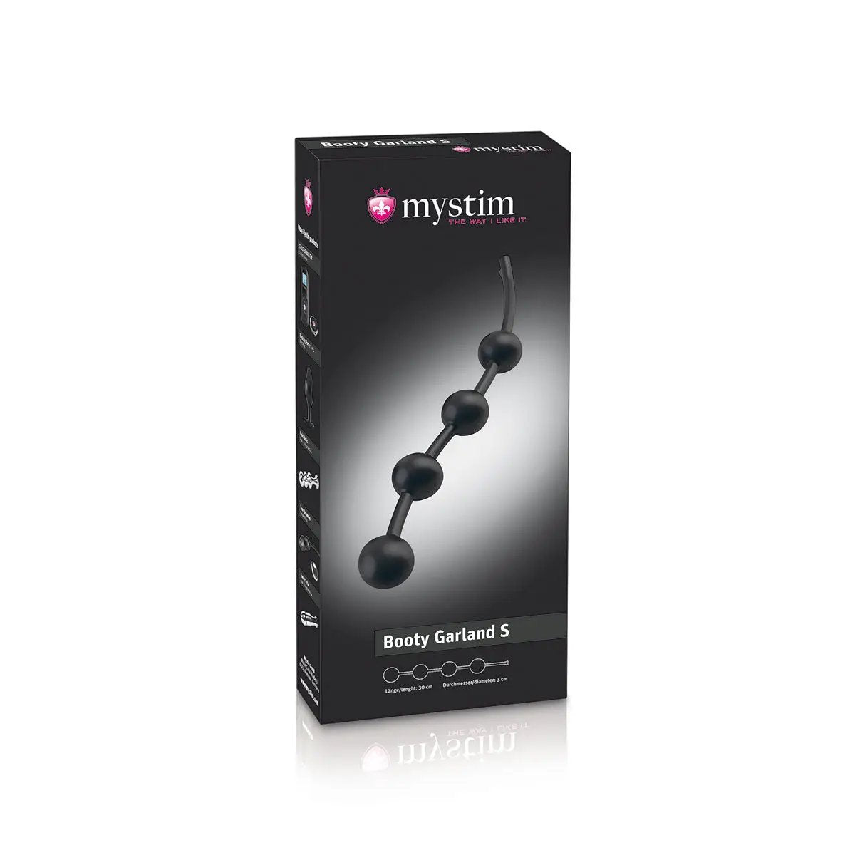 Mystim Booty Garland Small Anal Beads by Mystim