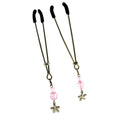 Sex Kitten Tweezer Clamps Pink Flower by PHS International