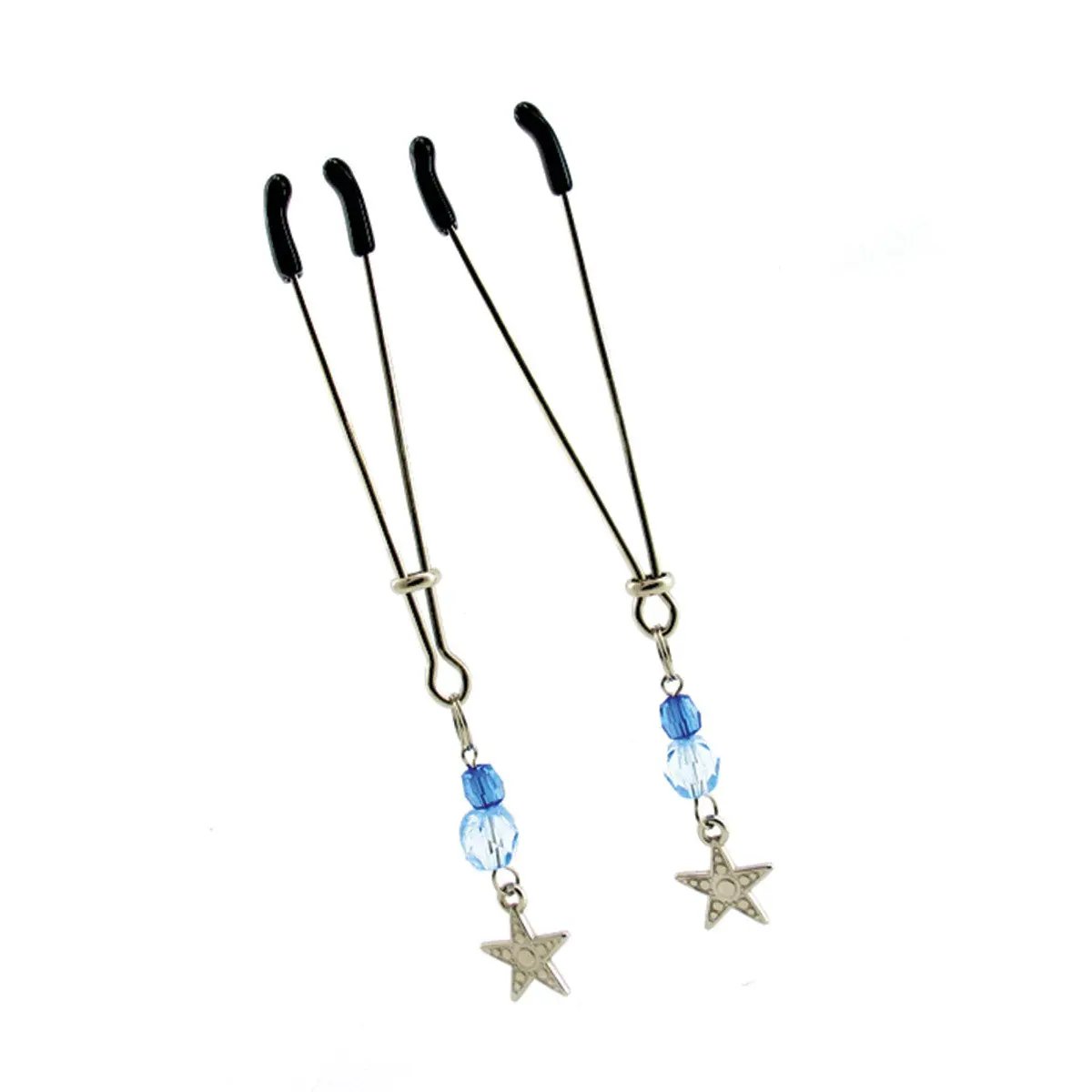 Sex Kitten Tweezer Clamps Star Blue by PHS International