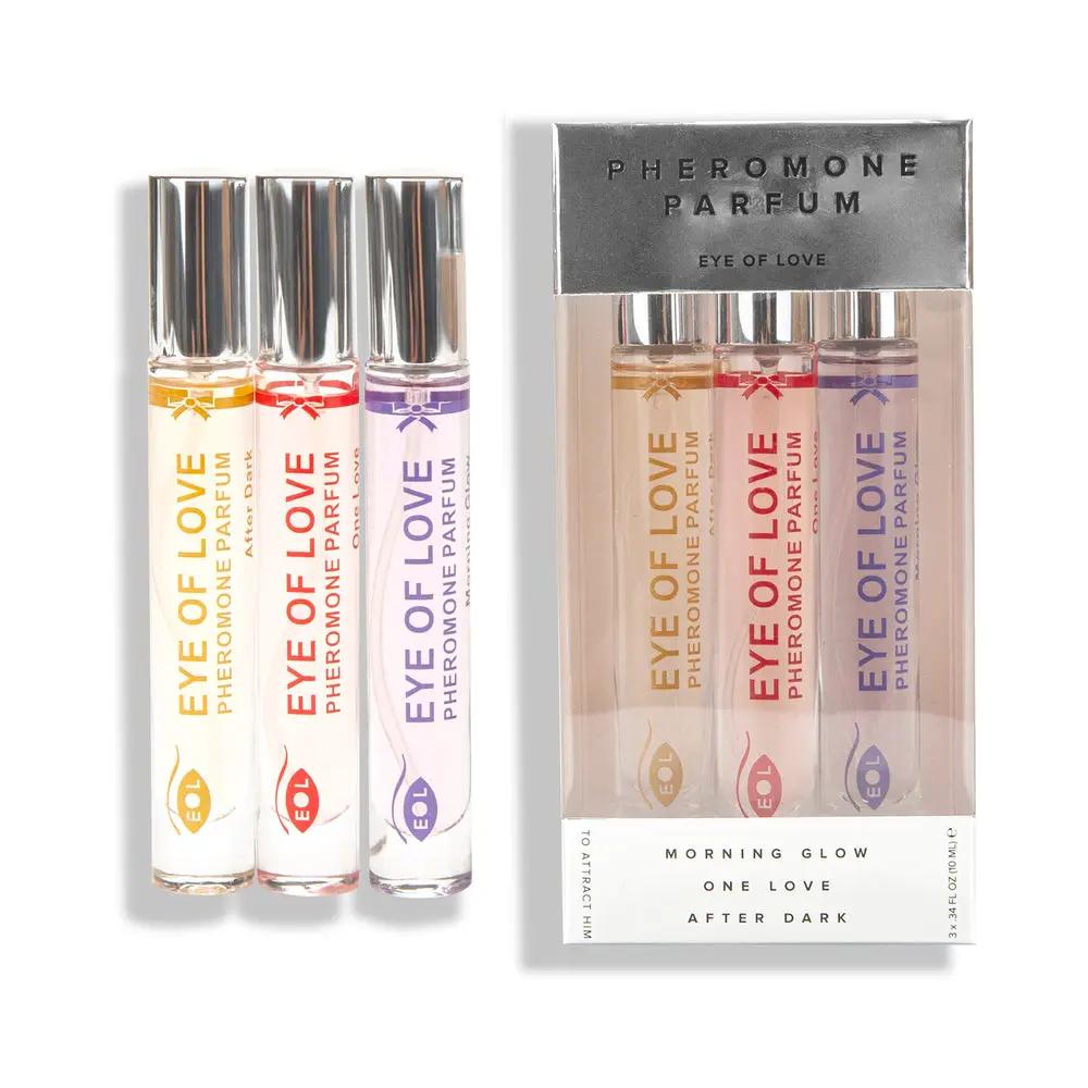 Eye of Love Attract Him Pheromone Parfum 3-Piece Set 10 ml by Eye of Love