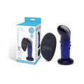 Glas 4 in. Rechargeable Remote-Controlled Vibrating Dotted G-Spot/P-Spot Plug by Electric Eel